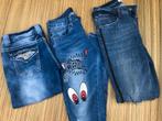 Set van 3 jeans maat 36, Blauw, W28 - W29 (confectie 36), Toxik3, Zara, Dolce Rosa, Zo goed als nieuw