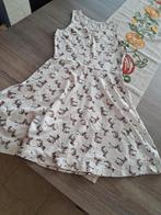 Here + There jurk met zebras 146/152, Kinderen en Baby's, Meisje, Ophalen of Verzenden, Zo goed als nieuw, Jurk of Rok