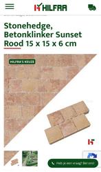 Klinkers nieuw, Ophalen, Steen of Klei, Overige typen, Minder dan 50 cm