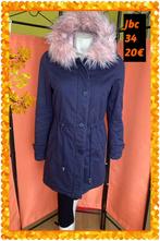 Parka dames 34.  Jbc, Blauw, JBC, Ophalen of Verzenden, Zo goed als nieuw