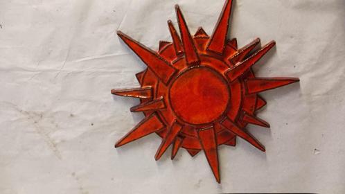 De zon - Terra Cotta ., Huis en Inrichting, Woonaccessoires | Wanddecoraties, Zo goed als nieuw, Ophalen of Verzenden