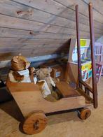 Antieke hondenkar, volledig in hout, Antiek en Kunst, Antiek | Overige Antiek, Ophalen