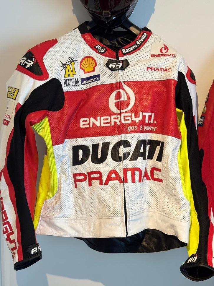 Motorjassen leder geperforeerd - race, Motoren, Kleding | Motorkleding, Jas | leer, Heren, Nieuw zonder kaartje, Ophalen