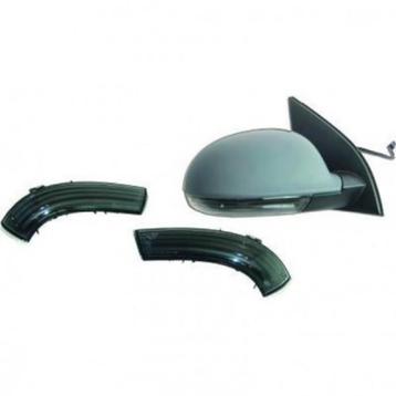 SET 2 CLIGNOTANTS DE RETROVISEUR LED - FOND NOIR - VW GOLF 5, Enlèvement ou Envoi