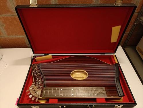 Te koop : Citer ZITHER Walter E Sandner in koffer, Muziek en Instrumenten, Snaarinstrumenten | Overige, Zo goed als nieuw, Citer