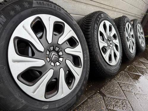 Set 15 inch Citroen C3 C4 Picasso Opel Corsa velgen banden, Auto-onderdelen, Banden en Velgen, Banden en Velgen, 15 inch, 185 mm