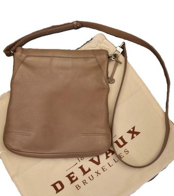 Delvaux Lundi crossbody taupe beschikbaar voor biedingen