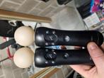 2 playstation3 move controllers + camera en console, Games en Spelcomputers, Games | Sony PlayStation 3, Ophalen, Zo goed als nieuw