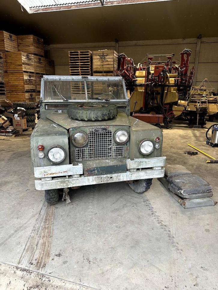Land Rover series 2 petrol, Auto's, Land Rover, Particulier, Series, Benzine, SUV of Terreinwagen, 3 deurs, Handgeschakeld, Groen