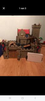 Kasteel playmobil leeuwenridders, Kinderen en Baby's, Speelgoed | Playmobil, Ophalen, Gebruikt, Complete set