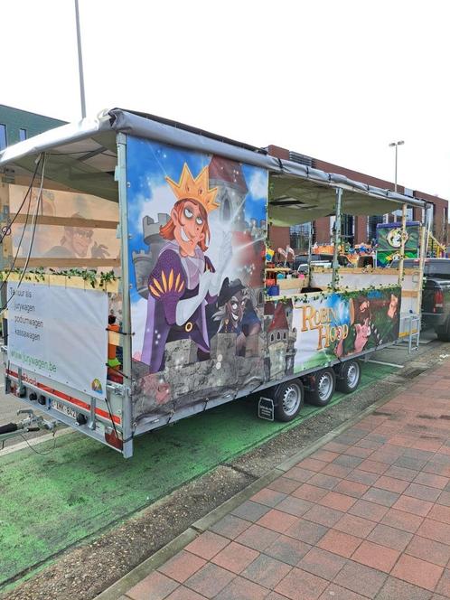 Carnavalswagen / praalwagen / corsowagen / loopgroep / podiu, Hobby en Vrije tijd, Feestartikelen | Verhuur, Nieuw, Ophalen
