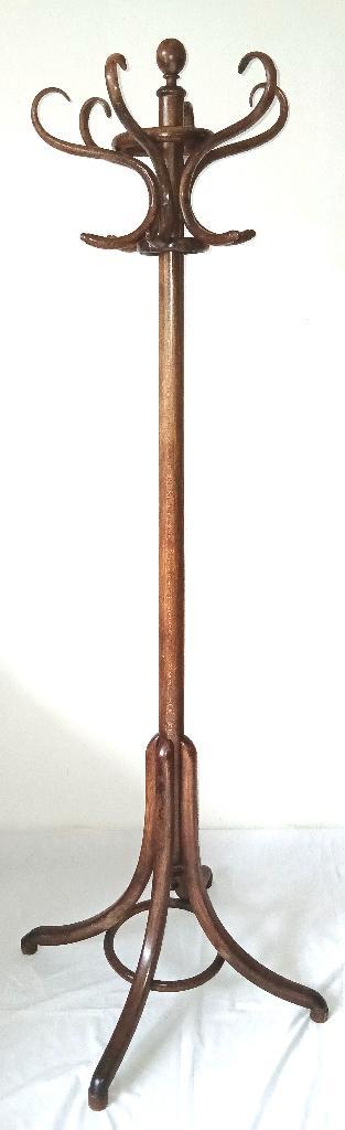Vintage houten Thonet kapstok ( jaren 30 )  ( € 85, ), Antiek en Kunst, Curiosa en Brocante, Ophalen