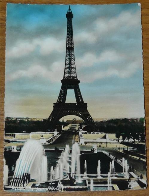 Postkaart, Gani (4618), Paris Le Tour Eiffel, jaren'40., Collections, Cartes postales | Étranger, Non affranchie, France, 1940 à 1960