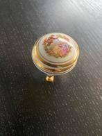 Limoges antieken porseleinen snuisterijdoosje op 3 pootjes, Antiek en Kunst, Antiek | Porselein, Ophalen of Verzenden