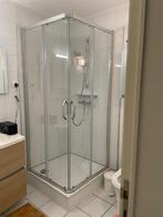Salle de bain (cabine de douche + évier double vasque), Ophalen, Zo goed als nieuw, Met douche