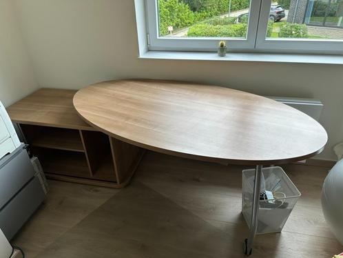 Bureau met kastje, Huis en Inrichting, Bureaus, Zo goed als nieuw, Bureau, Ophalen