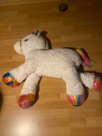 Peluche licorne arc en ciel 85 cm, Enlèvement, Utilisé