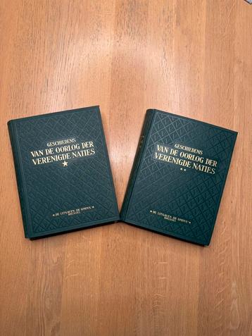 Hardcoverboek Geschiedenis van de oorlog der VN - 2 delen beschikbaar voor biedingen