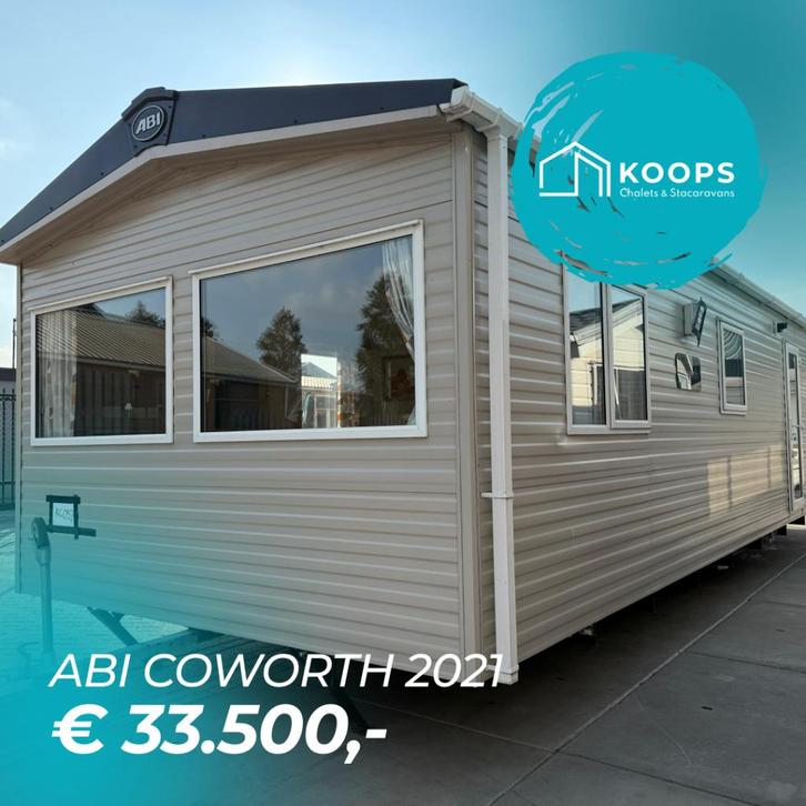 ABI COWORTH | BOUWJAAR 2021 | DG / CV 3 SLPK, Caravans en Kamperen, Stacaravans, tot en met 6, Ophalen of Verzenden