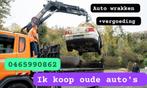 Beste wij kopen u oude auto wrakken +gratis ophaling, Particulier, Achat