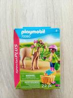 Playmobil 70060 - Meisje met pony, Comme neuf, Ensemble complet, Enlèvement ou Envoi