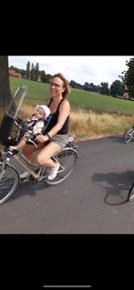 Bobike fiets kinderstoeltje vooraan, Fietsen en Brommers, Ophalen, Bobike, Gebruikt, Voetsteuntjes