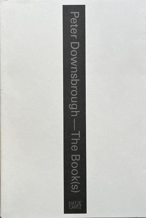 Peter Downsbrough - The Book(s) (gesigneerd), Boeken, Overige Boeken, Zo goed als nieuw, Ophalen of Verzenden