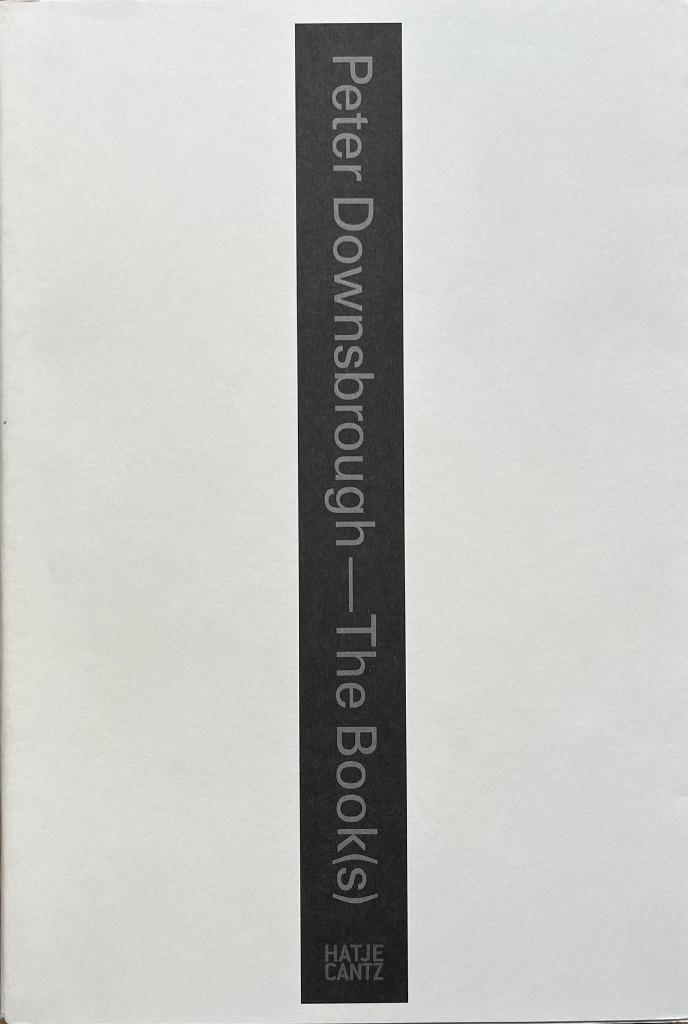 Peter Downsbrough - The Book(s) (gesigneerd), Boeken, Overige Boeken, Zo goed als nieuw, Ophalen of Verzenden