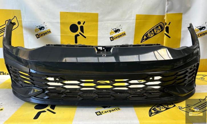 GOLF 8 VIII GTI CLUBSPORT Voorbumper 5H0807221D PDC, Auto-onderdelen, Carrosserie, Bumper, Volkswagen, Voor, Gebruikt