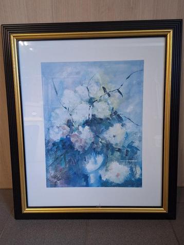 Kader met bloemen impressionistisch beschikbaar voor biedingen