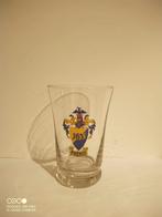 Oud decalco bierglas 1613 Phénix, Verzamelen, Ophalen of Verzenden, Zo goed als nieuw, Glas of Glazen, Overige merken