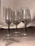 wijnglazen en flute - 4 stuks per item NIEUW, Huis en Inrichting, Nieuw, Glas, Overige stijlen, Glas of Glazen