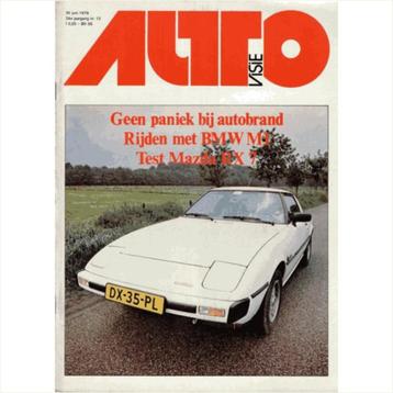Autovisie Tijdschrift 1979 NR 13 #1 Nederlands