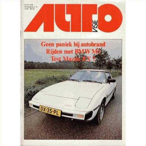Autovisie Tijdschrift 1979 NR 13 #1 Nederlands, Boeken, Auto's | Folders en Tijdschriften, Gelezen, Ophalen of Verzenden