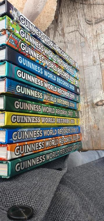 Guinness world records boeken 2013 tot en met 2023