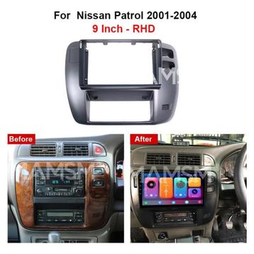 FACADE Android AUTORADIO pour NISSAN PATROL 1997 – 2005 (9 p beschikbaar voor biedingen