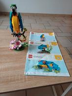 Lego 3 in 1 exotische dieren., Ophalen of Verzenden, Zo goed als nieuw, Complete set, Lego