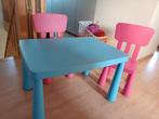 Ikea kindertafel + 2 stoeltjes, Kinderen en Baby's, Ophalen, Gebruikt