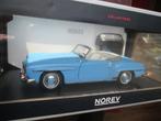 Norev Mercedes-Benz 190 SL himmelblau 1:18, Ophalen of Verzenden, Zo goed als nieuw, Auto, Norev