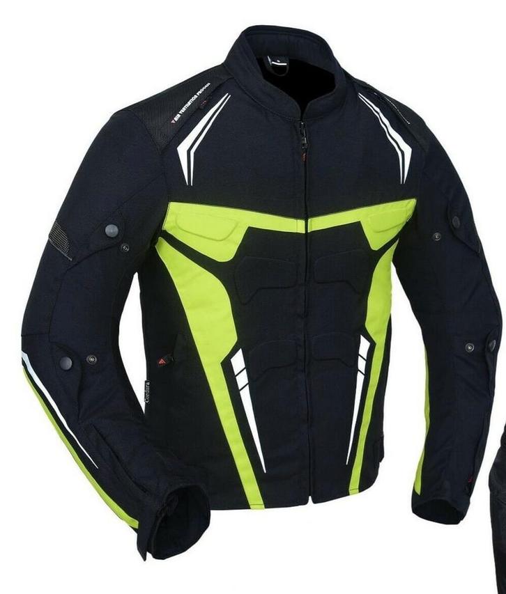 Nieuwe beschermende 600D motorjas van cordura textiel, Motoren, Kleding | Motorkleding, Jas | textiel, Nieuw met kaartje, Verzenden