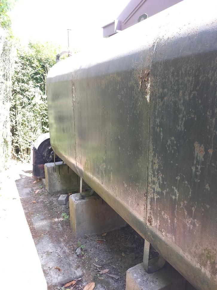 Stookolie tank, Doe-het-zelf en Bouw, Metalen, Gebruikt, IJzer, Ophalen