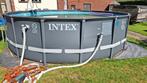 Intex ultra xtr frame 488x122, Tuin en Terras, Zwembaden, Gebruikt, Opzetzwembad, Ophalen