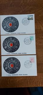 Omslagen met zegels postzegelkring, Enlèvement ou Envoi