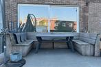Tuinbank + tafel Gratis!!!!, Ophalen, Gebruikt, Meer dan 8 zitplaatsen, Loungeset