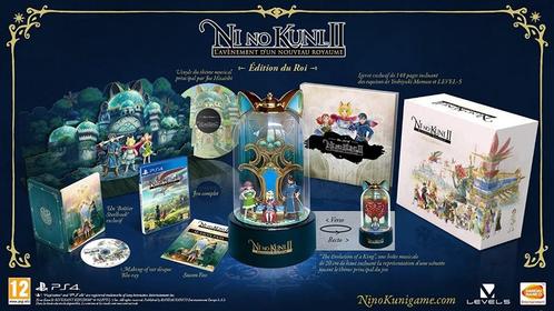 NI NO KUNI II Edition du roi (collector neuf emballé), Consoles de jeu & Jeux vidéo, Jeux | Sony PlayStation 4, Neuf, Aventure et Action