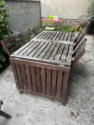 Meubles de jardin +coussins ( 6x), Jardin & Terrasse, Ensembles de jardin, Enlèvement