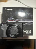 Canon Powershot G7x Mark II, Audio, Tv en Foto, Fotocamera's Digitaal, Canon, Compact, Zo goed als nieuw, 4 t/m 7 keer