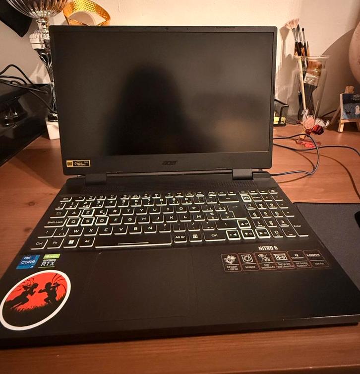 Acer Nitro 5 AN515-58 RTX 3070 Ti i7-12700H 16GB 512GB SSD, Computers en Software, Windows Laptops, Zo goed als nieuw, SSD, Gaming