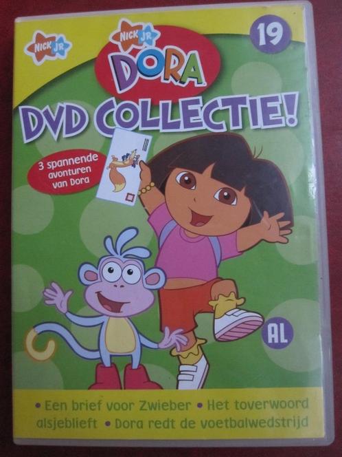Dora DVD collectie 19, Cd's en Dvd's, Dvd's | Tekenfilms en Animatie, Zo goed als nieuw, Amerikaans, Tekenfilm, Alle leeftijden