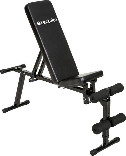 Tectake Trainingsbank - Universelel halterbank, buiktrainer, Sport en Fitness, Fitnessmaterialen, Zo goed als nieuw, Fitnessbank